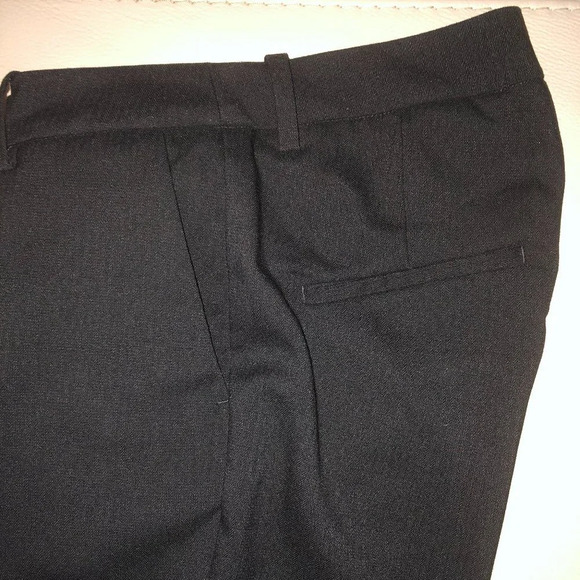 H&M Slim Fit Polyester Blend Trouser Pants Black Size 4 - Picture 2 of 5